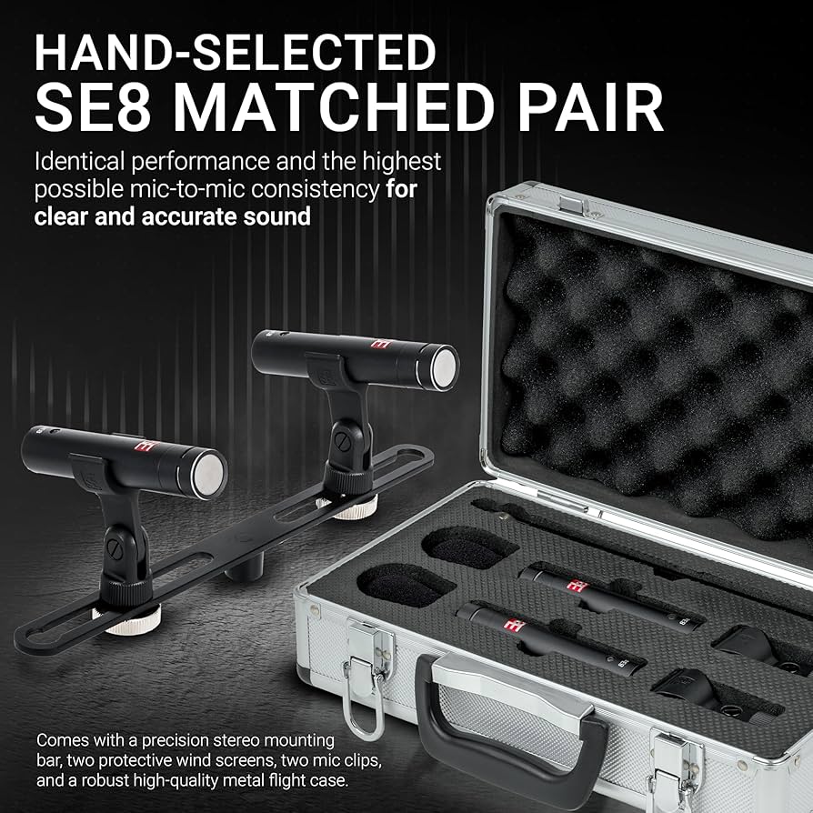 Amazon.com: SE ELECTRONICS Matched Pair of sE8 Omni Capsules